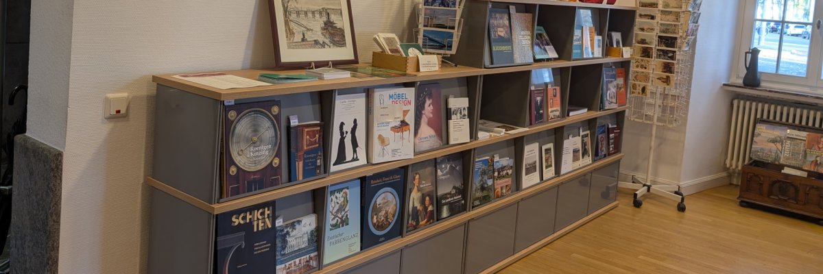 Foto: Neues Outfit für unseren Museumsshop.