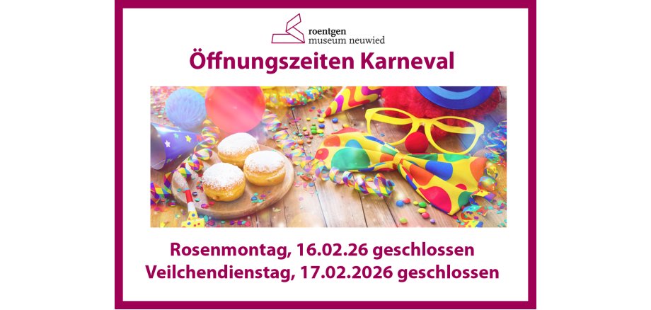 Öffnungszeiten an Karneval 2026